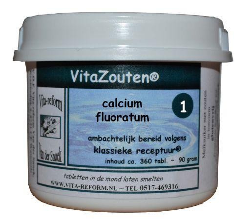 afbeelding van Calcium fluoratum Vitazout Nr. 01