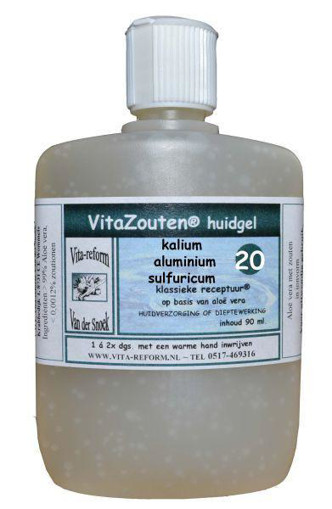 afbeelding van Kalium aluminium sulfuricum huidgel Nr. 20