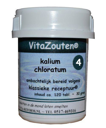 afbeelding van Kalium muriaticum/chloratum VitaZout Nr. 04