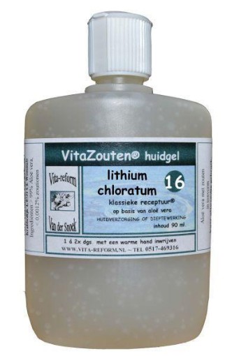 afbeelding van Lithium chloratum huidgel Nr. 16