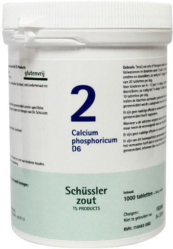 afbeelding van Calcium phosphoricum 2 D6 Schussler