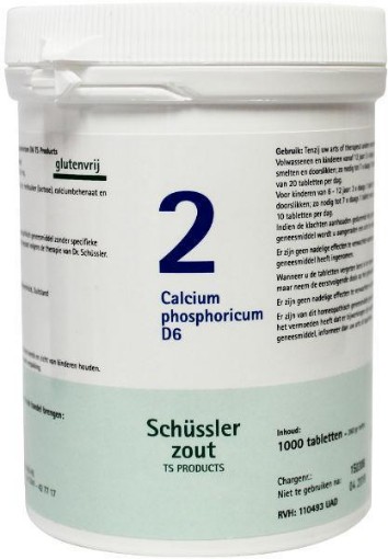 afbeelding van Calcium phosphoricum 2 D6 Schussler