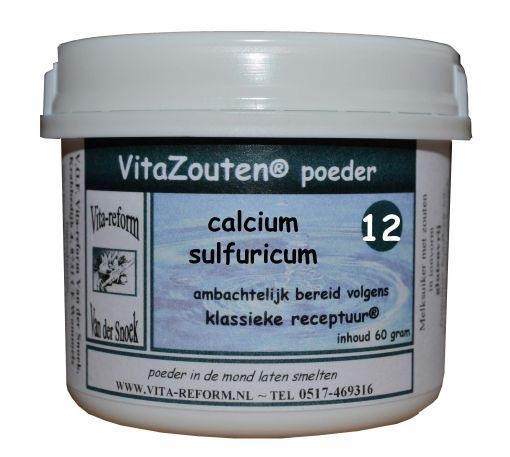 afbeelding van Calcium sulfuricum poeder Nr. 12