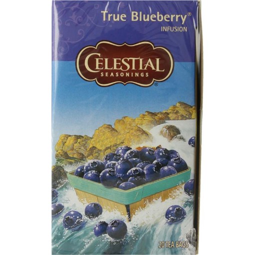 afbeelding van True blueberry herb tea