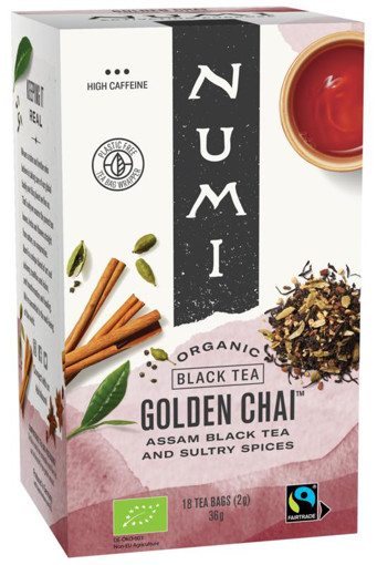 afbeelding van Zwarte thee gold chai spiced assam