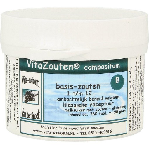 afbeelding van VitaZouten compositum basis 1t/m12