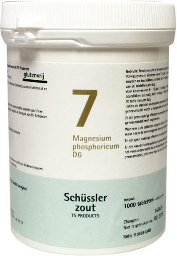 afbeelding van Magnesium phosphoricum 7 D6 Schussler