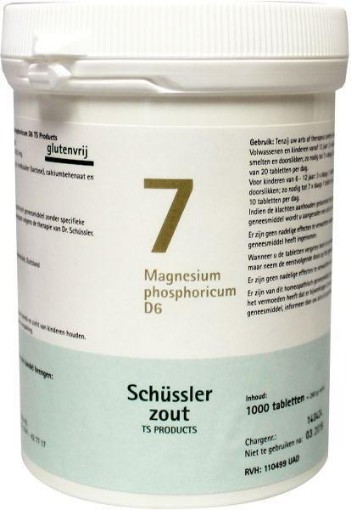 afbeelding van Magnesium phosphoricum 7 D6 Schussler