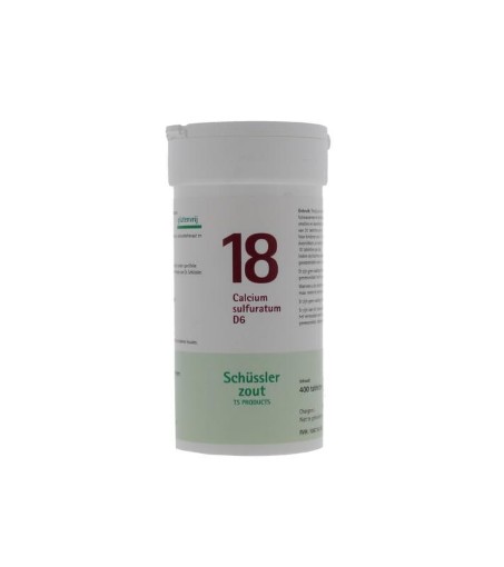 afbeelding van Calcium sulfuratum 18 D6 Schussler