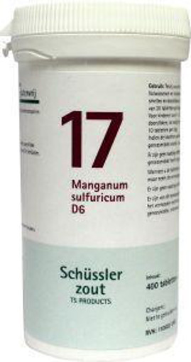 afbeelding van Manganum sulfuricum 17 D6 Schussler
