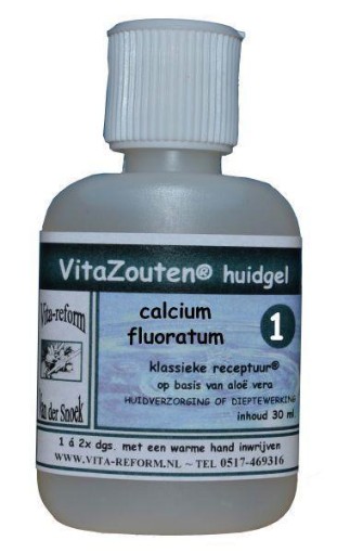 afbeelding van Calcium fluoratum huidgel Nr. 01