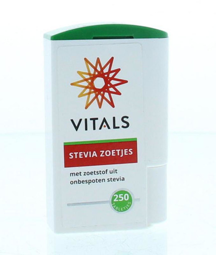 Vitals Stevia zoetjes 250 tabletten afbeelding