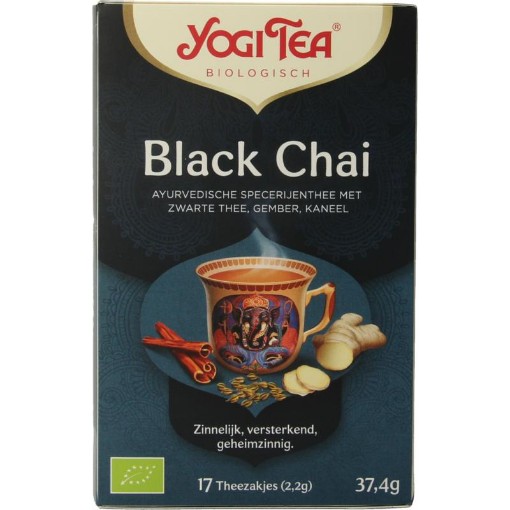 afbeelding van Black chai