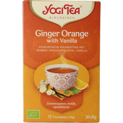 afbeelding van Ginger orange vanilla