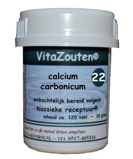 afbeelding van Calcium carbonicum VitaZout Nr. 22