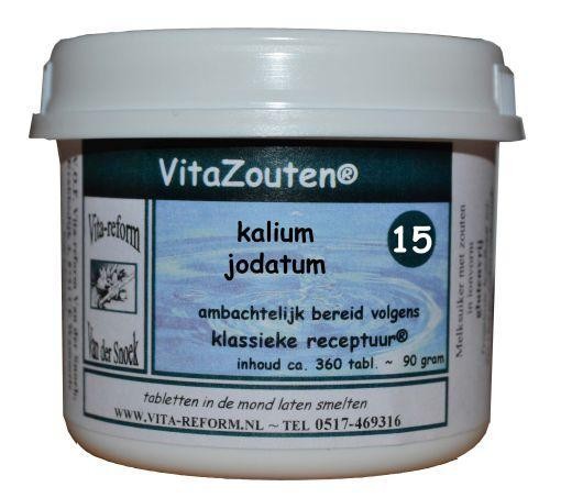 afbeelding van Kalium jodatum VitaZout Nr. 15