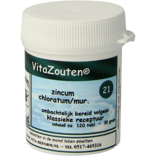 afbeelding van Zincum muriaticum VitaZout Nr. 21
