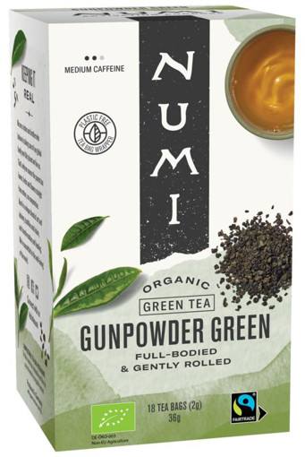 afbeelding van Green tea heaven gunpowder
