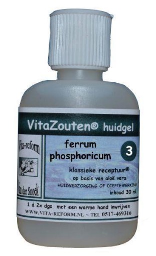 afbeelding van Ferrum phosphoricum huidgel Nr. 03