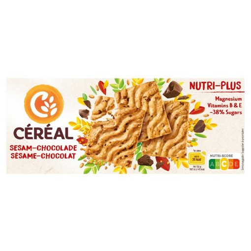 afbeelding van Koekjes sesam chocolade