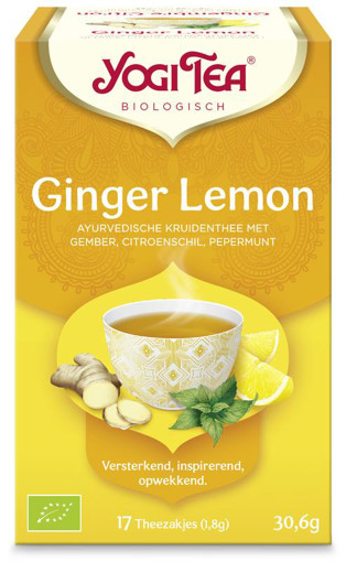afbeelding van Ginger lemon munt