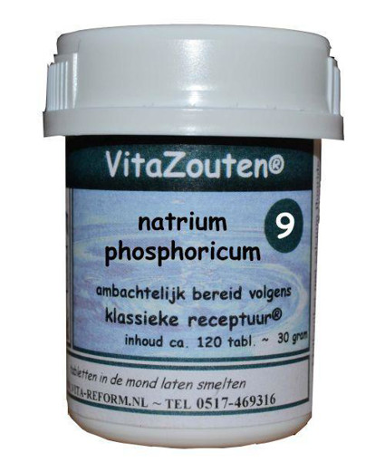afbeelding van Natrium phosphoricum VitaZout Nr. 09