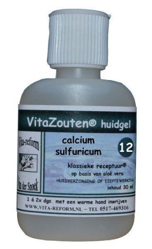 afbeelding van Calcium sulfuricum huidgel Nr. 12