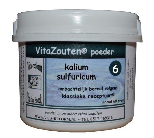 afbeelding van Kalium sulfuricum poeder Nr. 06