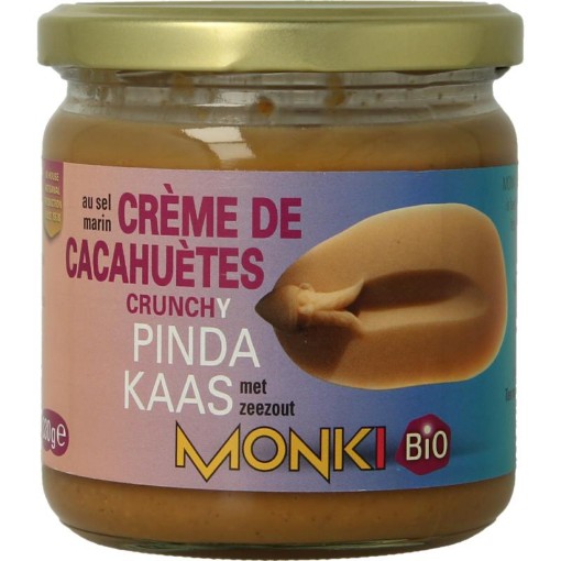 afbeelding van Pindakaas crunchy met zout eko