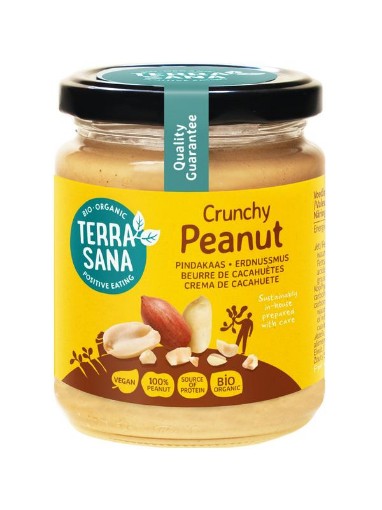 afbeelding van Pindakaas crunchy zonder zout
