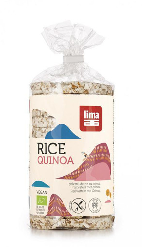 afbeelding van Rijstwafels met quinoa