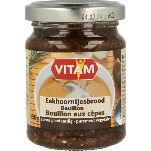 afbeelding van Eekhoorntjesbrood bouillon pasta