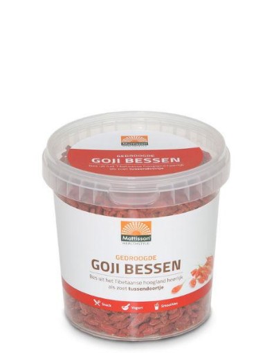 afbeelding van Bessen goji gedroogd pot