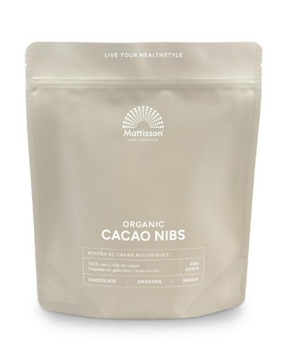 afbeelding van Bio cacao nibs raw