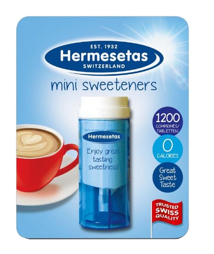 afbeelding van Hermesetas zoetjes