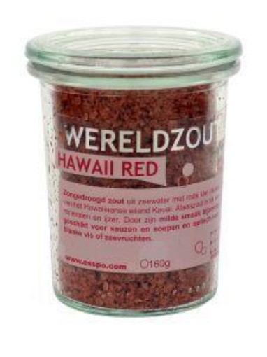 afbeelding van Wereldzout Hawaii Red glas