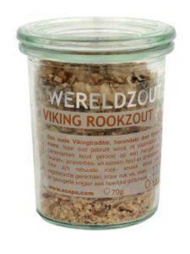 afbeelding van Wereldzout Viking Rookzout glas