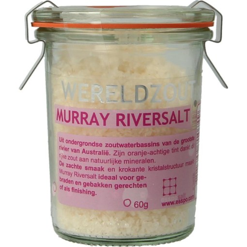 afbeelding van Wereldzout Murray River Salt glas