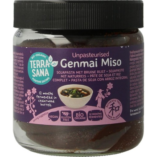 afbeelding van Genmai miso ongepasteuriseerd glas