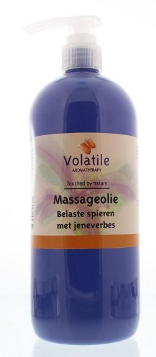 afbeelding van Massageolie overbelaste spieren