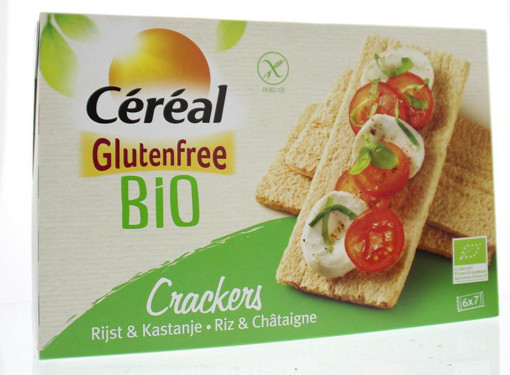 afbeelding van Cracker rijst kastanje bio