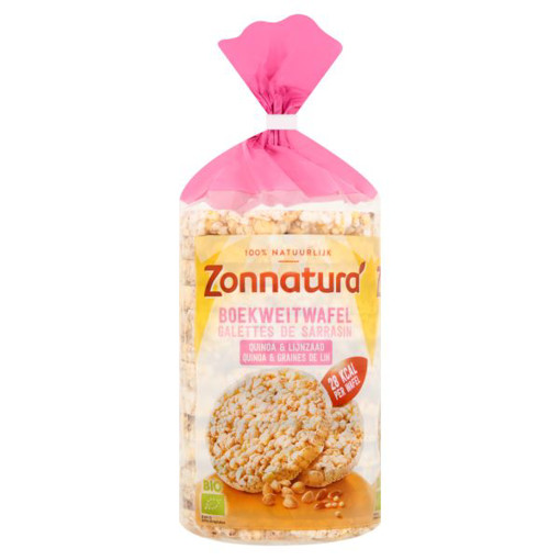 afbeelding van Boekweitwafels met quinoa