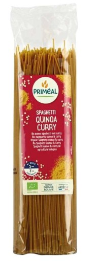 afbeelding van Organic spaghetti tarwe quinoa curry