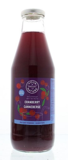 afbeelding van Vruchtensap cranberry ongezoet