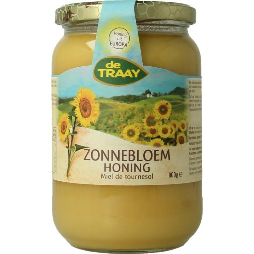 afbeelding van Zonnebloem-klaverhoning