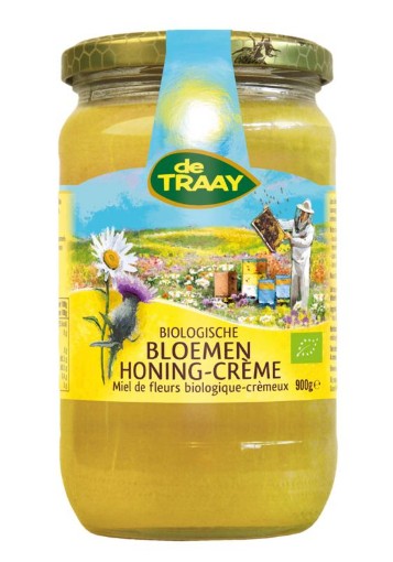 afbeelding van Bloemen honing creme eko