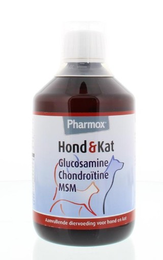 afbeelding van Hond & kat glucosamine chondroitine & msm