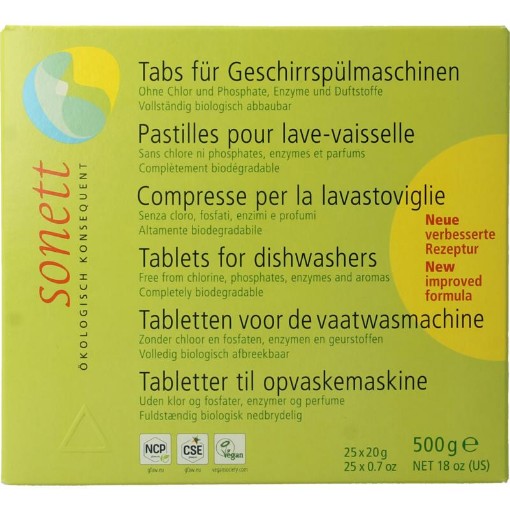 afbeelding van Vaatwasmachine tablet