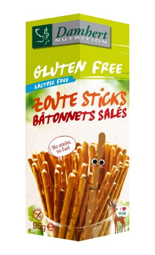 afbeelding van Zoute sticks glutenvrij