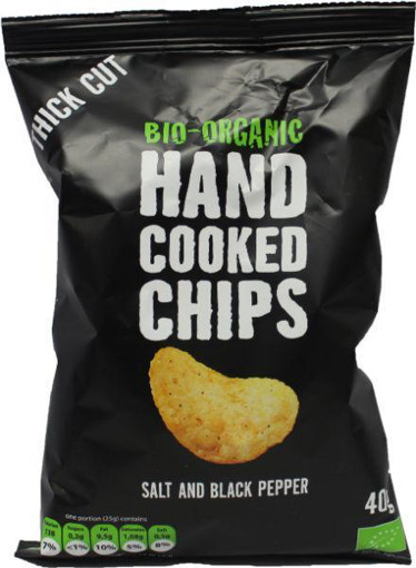 afbeelding van Chips handcooked zout en peper
